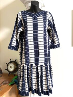 Pink Chicken Drop Waist Women’s Cotton Tunic Dress 👗 Upscale Lightweight Summer